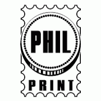 Phil Print logo vector logo