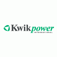 Kwik power logo vector logo