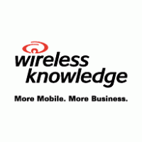 Wireless Knowledge logo vector logo