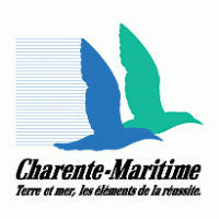 Charente Maritime Region logo vector logo