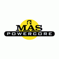 MAS Powercore logo vector logo