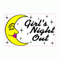 Girl’s Night Out logo vector logo