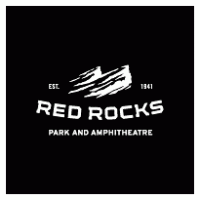 Red Rocks logo vector logo
