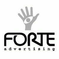 Forte Advertising logo vector logo