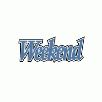 Weekend logo vector logo