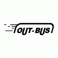 Out Bus logo vector logo