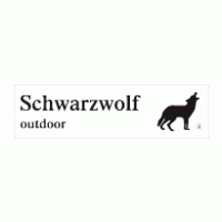 Schwarzwolf Outdoor logo vector logo