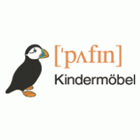 Puffin Kindermobel logo vector logo