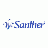 Santher logo vector logo