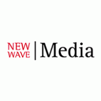 New Wave Media logo vector logo