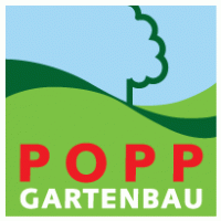 Popp Gartenbau logo vector logo