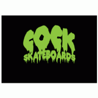 cock skateboards logo vector logo