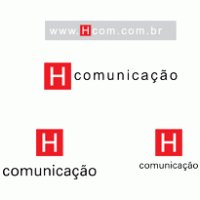 H Communica logo vector logo