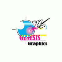 GENESIS GRAPHICS logo vector logo