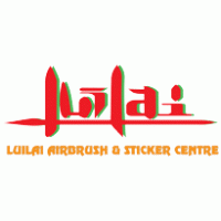 LUILAI AIRBRUSH & STICKER logo vector logo