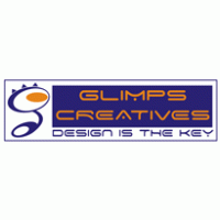 Glimps Creatives logo vector logo