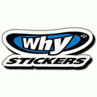 WHY STICKERS logo vector logo