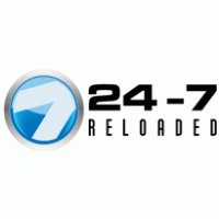 24-7 RELOADED logo vector logo