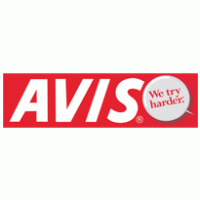 Avis_We try harder logo vector logo