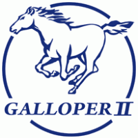 Galloper logo vector logo