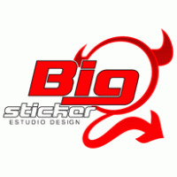 bigsticker logo vector logo