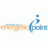 energetic point logo vector logo