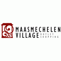 maasmechelen village logo vector logo