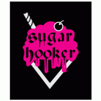 sugar hooker logo vector logo