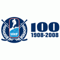 IIHF 100 Year Anniversary logo vector logo