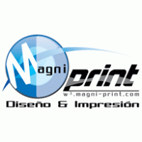 MagniPrint-Diseño&Impresión logo vector logo