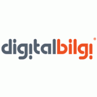 Digitalbilgi logo vector logo