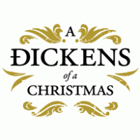 A Dickens of a Christmas logo vector logo