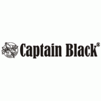 captain black logo vector logo