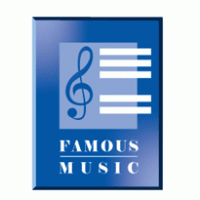Famous Music logo vector logo