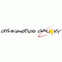 gymnastics galaxy logo vector logo