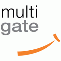 Multigate logo vector logo