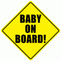 Baby on Board logo vector logo