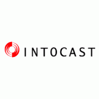 Intocast logo vector logo