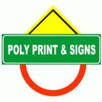 Poly Print And Signs logo vector logo