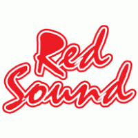 red sound logo vector logo