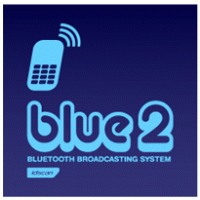 blue2 logo vector logo