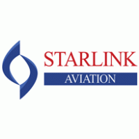 Starlink Aviation logo vector logo