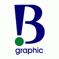 B Graphic logo vector logo