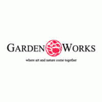Garden Works logo vector logo