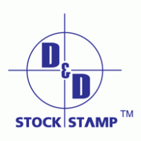D & D Stock Stamp logo vector logo
