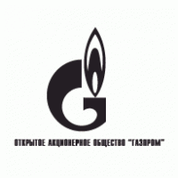 Gazprom logo vector logo