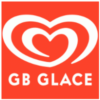 GB Glace (white) logo vector logo