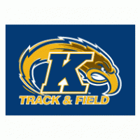 Kent State University Track & Field logo vector logo