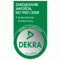 certyfikat ISO Dekra logo vector logo