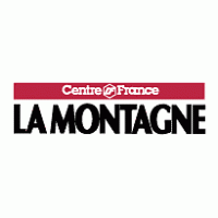 La Montagne logo vector logo